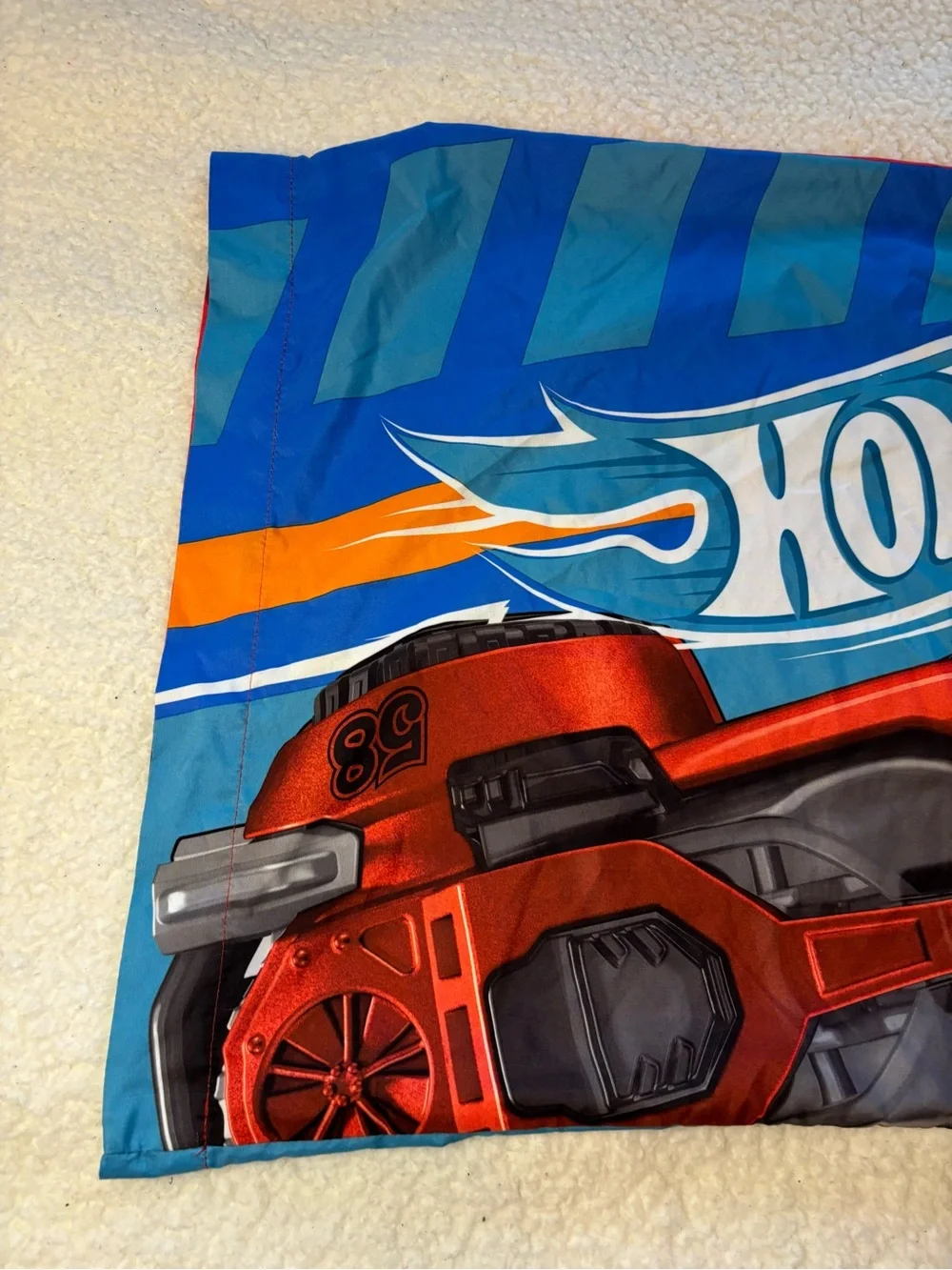 Hot Wheels Race Car Classic Twin Standard Pillowcase